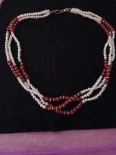 Pearl ruby bead for sale  HINCKLEY
