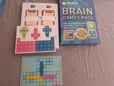 Mensa brain games for sale  SWADLINCOTE