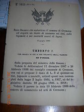 Regio decreto 1888 usato  Italia