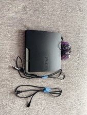 Cabos/controlador PlayStation 3 Slim CECH-2501A 120 GB testados comprar usado  Enviando para Brazil