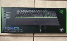 Teclado para jogos Razer Ornata V3 X: teclas de baixo perfil - membrana silenciosa - NOVO aberto, usado comprar usado  Enviando para Brazil