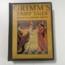 Grimm’s Fairy Tales Illustrated by Elenore Abbott 1937 Hardcover Book comprar usado  Enviando para Brazil