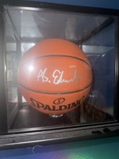Basquete Spalding assinado por Anthony Edwards Minnesota Timberwolves, usado comprar usado  Enviando para Brazil