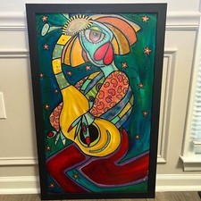 Vintage large colorful for sale  Charlotte