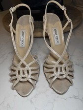 Jimmy choo gold for sale  CHELMSFORD