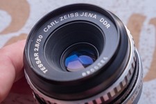 Carl Zeiss Jena DDR Tessar 50mm f/2.8 "Zebra" Lens (M42 Mount) 1970-1975 na sprzedaż  PL