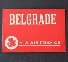 Ancienne étiquette bagage d'occasion  Nantes-