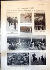 Old print derby for sale  UK