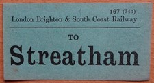 Railway luggage label for sale  MARKET DRAYTON