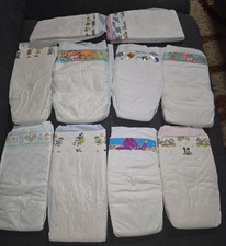 Fraldas de plástico vintage (Pampers Luvs ECT) comprar usado  Enviando para Brazil