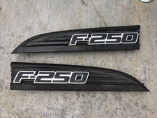 2011-2016 FORD F-250 SUPER DUTY XL Par Esquerda e Direita Emblemas de Para-lama Emblema OEM comprar usado  Enviando para Brazil