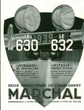 Publicité ancienne marchal d'occasion  France