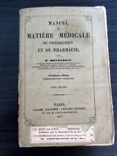 Manuel matière médicale d'occasion  Ceintrey