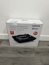 Lenco 55bk turntable for sale  BLACKPOOL
