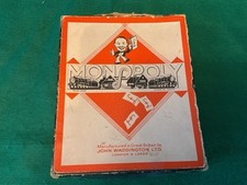 Waddington monopoly board for sale  TADLEY