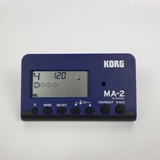 Metrônomo Digital Multifuncional Korg MA-2 Azul/Preto, Testado/Funcionando, VÍDEO comprar usado  Enviando para Brazil