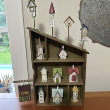 Birdhouse trinket shelf for sale  Orrington