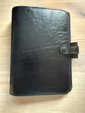 Filofax personal black for sale  IPSWICH