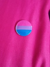 Bisexual lgbtq pin for sale  COLCHESTER