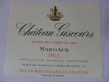 étiquette vin château d'occasion  Biganos