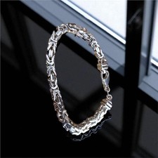 Silver byzantine bracelet for sale  UK
