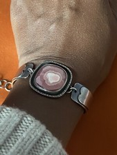 Rhodochrosite heart bracelet for sale  Inglewood