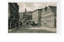 5 Alemania Silesia Postal Glatz alrededor de 1935 Roßmarkt segunda mano  Embacar hacia Mexico