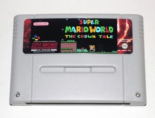 *Versão PAL* Super Mario World The Crown Tale jogo em inglês para SNES comprar usado  Enviando para Brazil