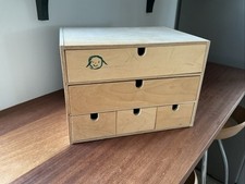Wooden drawer unit for sale  BURY ST. EDMUNDS