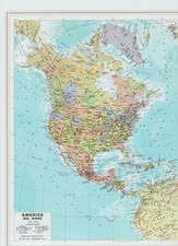 Cartina geografica america usato  Zungoli