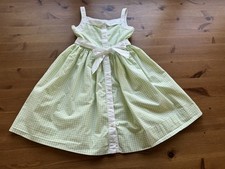 Vestido de verão Janie and Jack meninas 5 verde xadrez forrado 2011 vintage  comprar usado  Enviando para Brazil