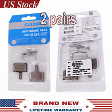 2 pares de pastilhas de freio a disco de resina Shimano B01S para M315 M355 M395 M465 Acera Alivio comprar usado  Enviando para Brazil
