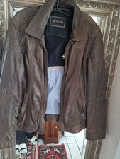 Lederjacke herren braun gebraucht kaufen  Pohlheim