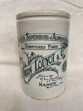 Ancien pot confiture d'occasion  Courcelles-Chaussy