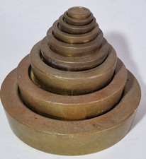 Set vintage brass for sale  COLWYN BAY
