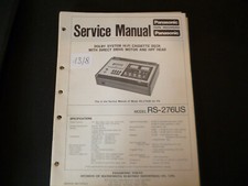 Usado, Original Service Manual Schaltplan  Panasonic RS-276 US comprar usado  Enviando para Brazil