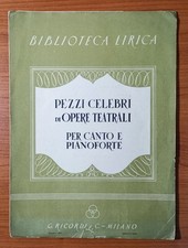 Pezzi celebri opere usato  Cosenza