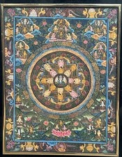 Vintage tibetan mandala for sale  SOUTHSEA