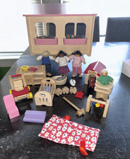Usado, Vintage Plan Toys & Ryan's Room Móveis de Madeira Bonecas, Cozinha, Quarto, Animais de Estimação comprar usado  Enviando para Brazil