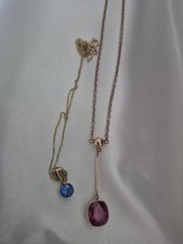 Gold chains pendants for sale  CREWE