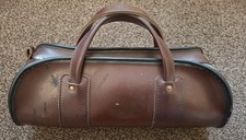 Brown leather bowl for sale  WARRINGTON