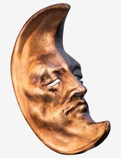 Maschere veneziane luna usato  Italia