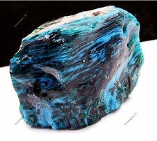 Pedra preciosa solta bruta azul turquesa natural CERTIFICADA 1816,90 CT SEM CORTES, usado comprar usado  Enviando para Brazil