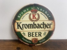 Krombacher blechschild 20cm gebraucht kaufen  Andernach