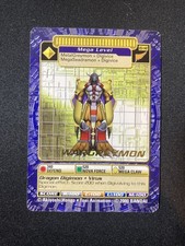WarGreymon BO-148 Gold Foil Digimon Digi-Battle Card TCG Series 3 MP comprar usado  Enviando para Brazil
