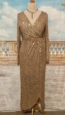 Evening dress gold for sale  BRISTOL