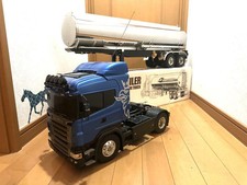 Conjunto completo de operação para caminhão-tanque Tamiya Scania comprar usado  Enviando para Brazil