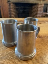 Vintage pewter clear for sale  Thompson
