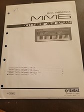 Diagrama de circuito geral sintetizador de música Yamaha Mm6 comprar usado  Enviando para Brazil