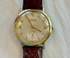 Vintage LeCoultre Relógio Masculino Automático Amortecedor mm 10K GF comprar usado  Enviando para Brazil